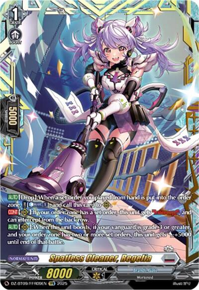 Spatless Cleaner, Regelia [D-Format] DZ-BT09/FFR09EN