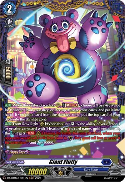 Giant Fluffy [D-Format] DZ-BT09/FR11EN