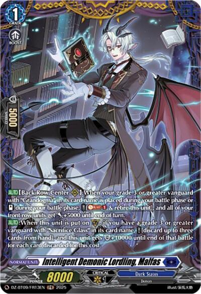 Intelligent Demonic Lordling, Malfas [D-Format] DZ-BT09/FR13EN