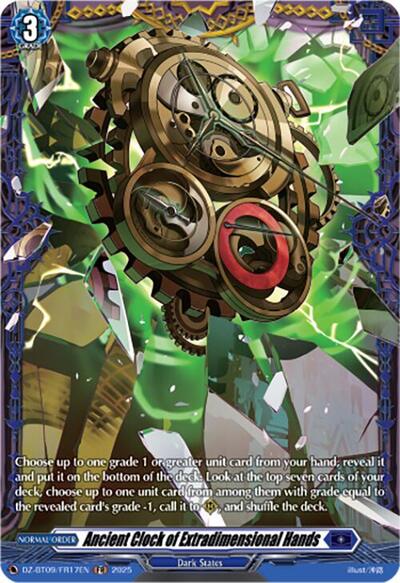 Ancient Clock of Extradimensional Hands [D-Format] DZ-BT09/FR17EN
