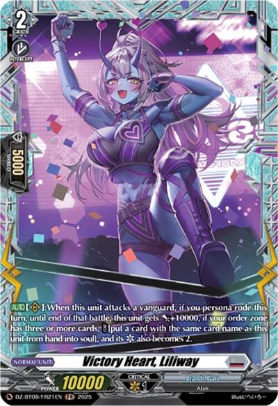 Victory Heart, Liliway [D-Format] DZ-BT09/FR21EN