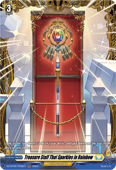 Treasure Staff That Sparkles in Rainbow [D-Format] DZ-BT09/FR38EN