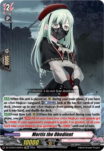 Mortis the Obedient [D-Format] DZ-BT09/EX20EN