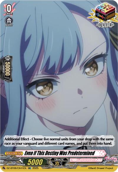Even If This Destiny Was Predetermined [D-Format] DZ-BT09/EX41EN