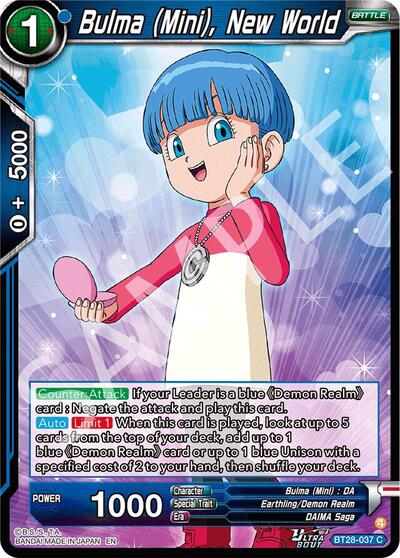 Bulma (Mini), New World BT28-037