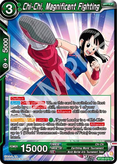 Chi-Chi, Magnificent Fighting BT28-070