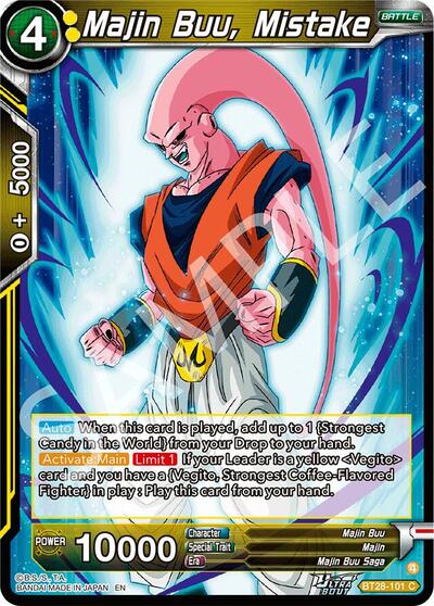 Majin Buu, Mistake BT28-101