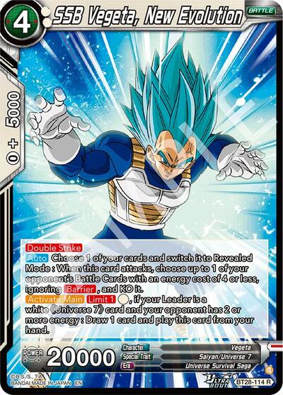 SSB Vegeta, New Evolution BT28-114