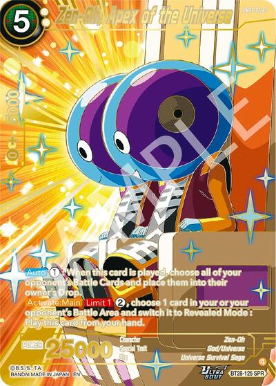 Zen-Oh, Apex of the Universe BT28-125
