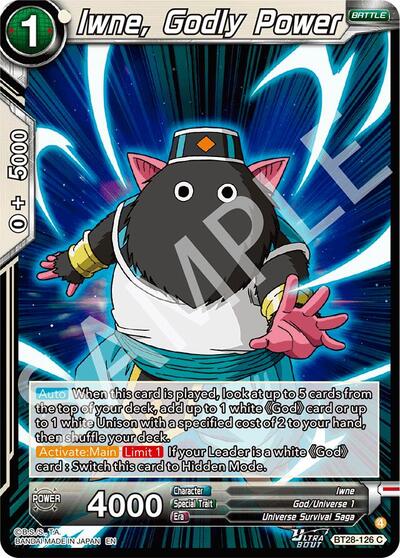 Iwne, Godly Power BT28-126
