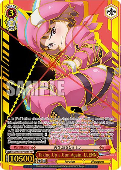 Taking Up a Gun Again, LLENN GGO/SE50-PE04EX PR+