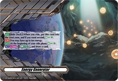 Energy Generator [D-Format] DZ-SS09/005EN-R