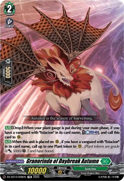 Granorindo of Daybreak Autumn [D-Format] DZ-SS10/008EN