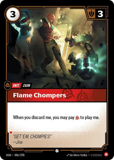 Flame Chompers 006/298