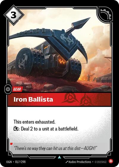 Iron Ballista 017/298