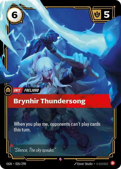 Brynhir Thundersong 026/298