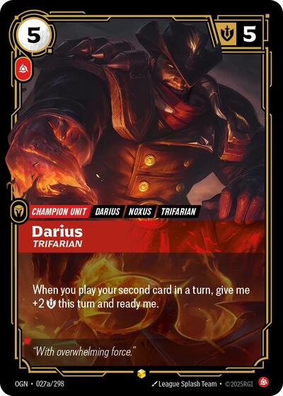 Darius, Trifarian 027a/298