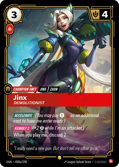 Jinx, Demolitionist 030a/298