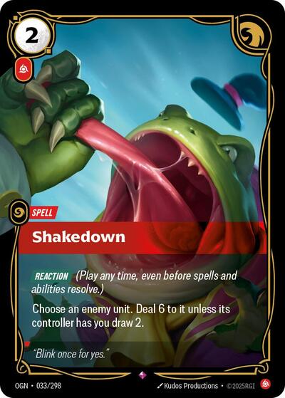 Shakedown 033/298