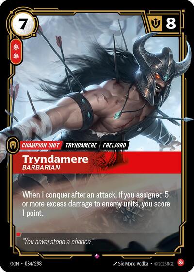 Tryndamere, Barbarian 034/298