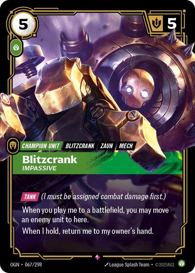 Blitzcrank, Impassive 067/298