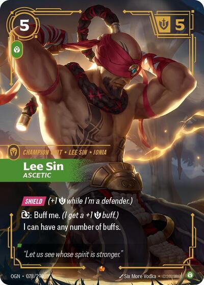 Lee Sin, Ascetic 078/298