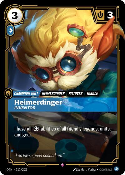 Heimerdinger, Inventor 111/298