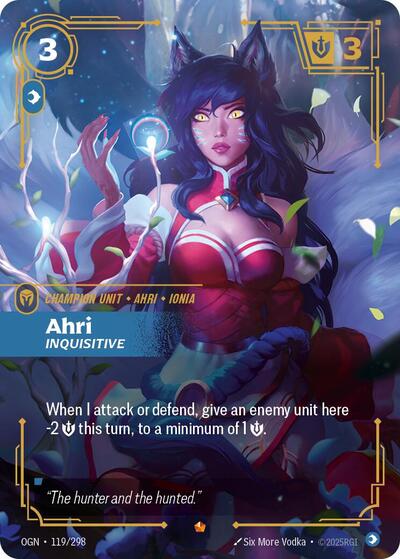 Ahri, Inquisitive 119/298