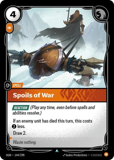 Spoils of War 144/298
