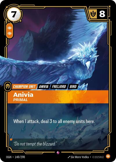 Anivia, Primal 148/298