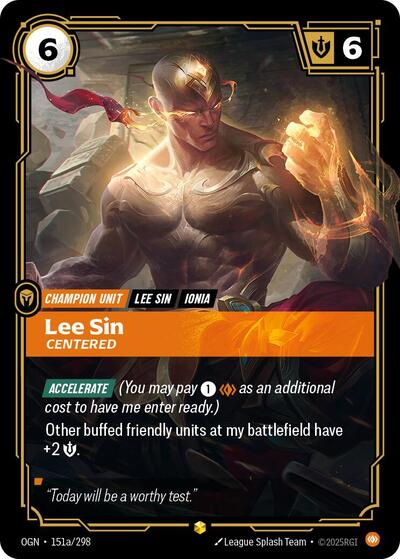 Lee Sin, Centered 151a/298