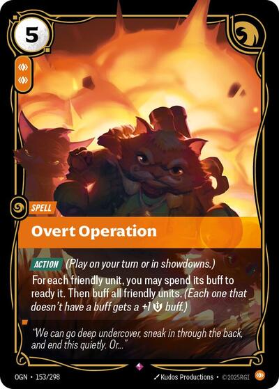 Overt Operation 153/298