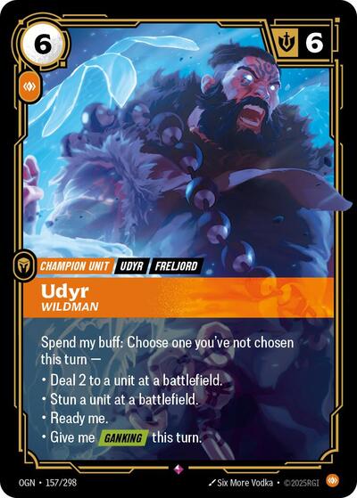 Udyr, Wildman 157/298