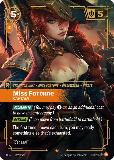 Miss Fortune, Captain 162/298