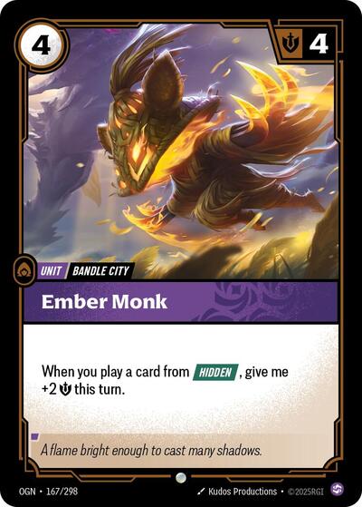 Ember Monk 167/298