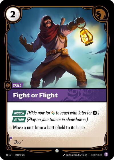 Fight or Flight 168/298