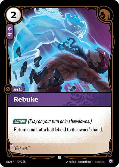 Rebuke 172/298