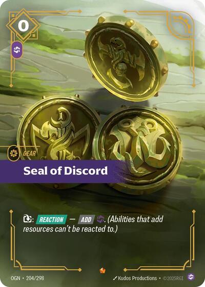 Seal of Discord 204/298