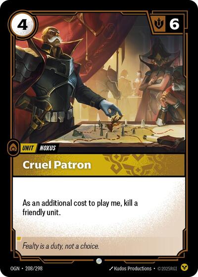Cruel Patron 208/298