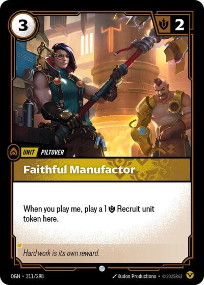 Faithful Manufactor 211/298