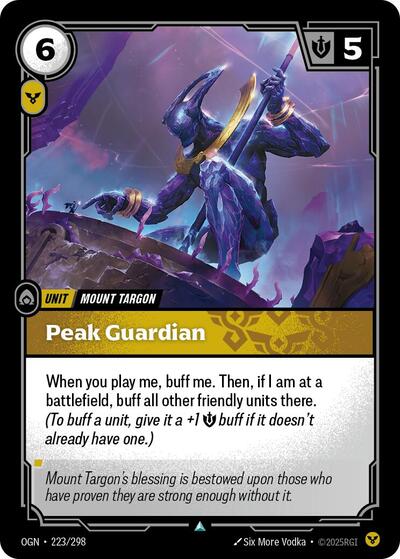 Peak Guardian 223/298