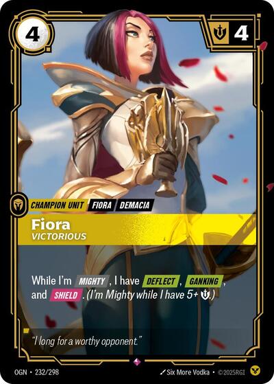 Fiora, Victorious 232/298
