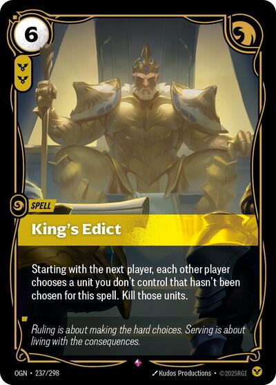 King's Edict 237/298