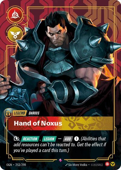 Darius, Hand of Noxus 253/298