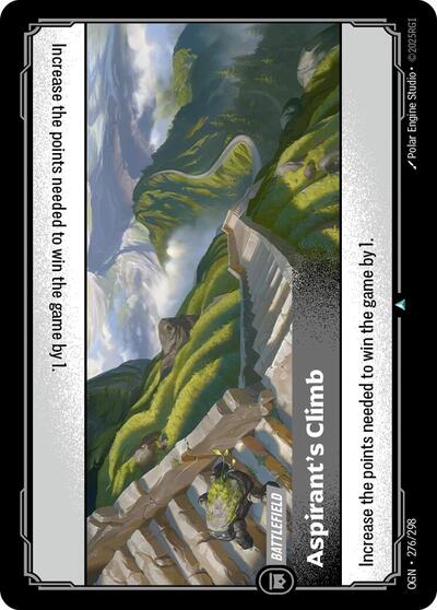 Aspirant's Climb 276/298