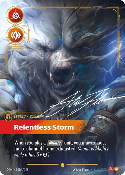 Volibear, Relentless Storm 300*/298