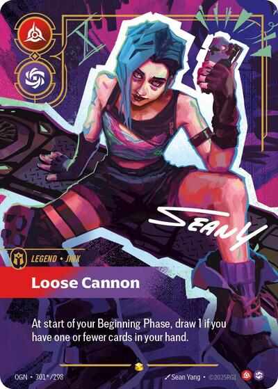 Jinx, Loose Cannon 301*/298