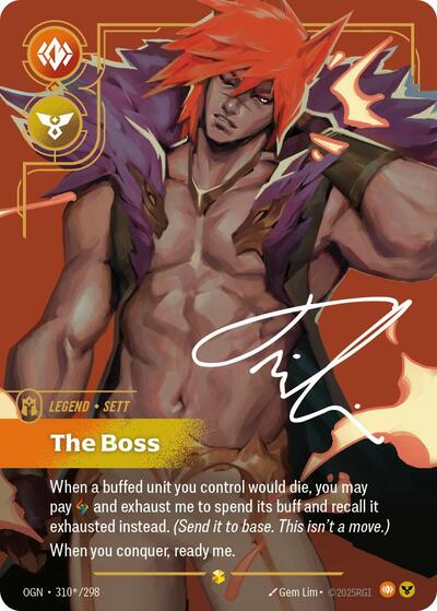 Sett, The Boss 310*/298