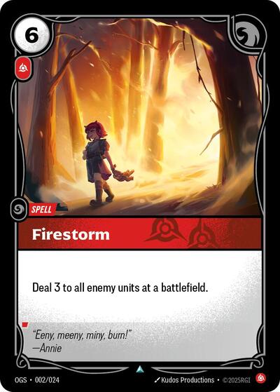 Firestorm 002/024