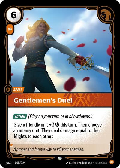 Gentlemen's Duel 008/024